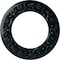 Ekena Millwork Ribbon with Bow Ceiling Medallion (Canopies up to 7 1/2"), 12 1/4"OD x 7 1/2"ID x 7/8"P, Night Shade CM12RINSF - alternate 1